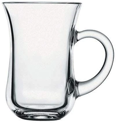 24er Set Teeglas Ceylon 220ml - Klassische Teetasse Aus Hitzebeständigem Glas Mit Henkel 7 24er Set Teeglas Ceylon 220ml - Klassische Teetasse Aus Hitzebeständigem Glas Mit Henkel – Bild 5