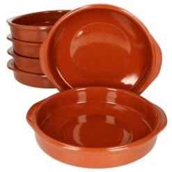 6er Set Cazuela Tonschale Bauchig 24cm - 99513 -Heimische Küche 0df3f01f 01da 474d a92a 184da586d157