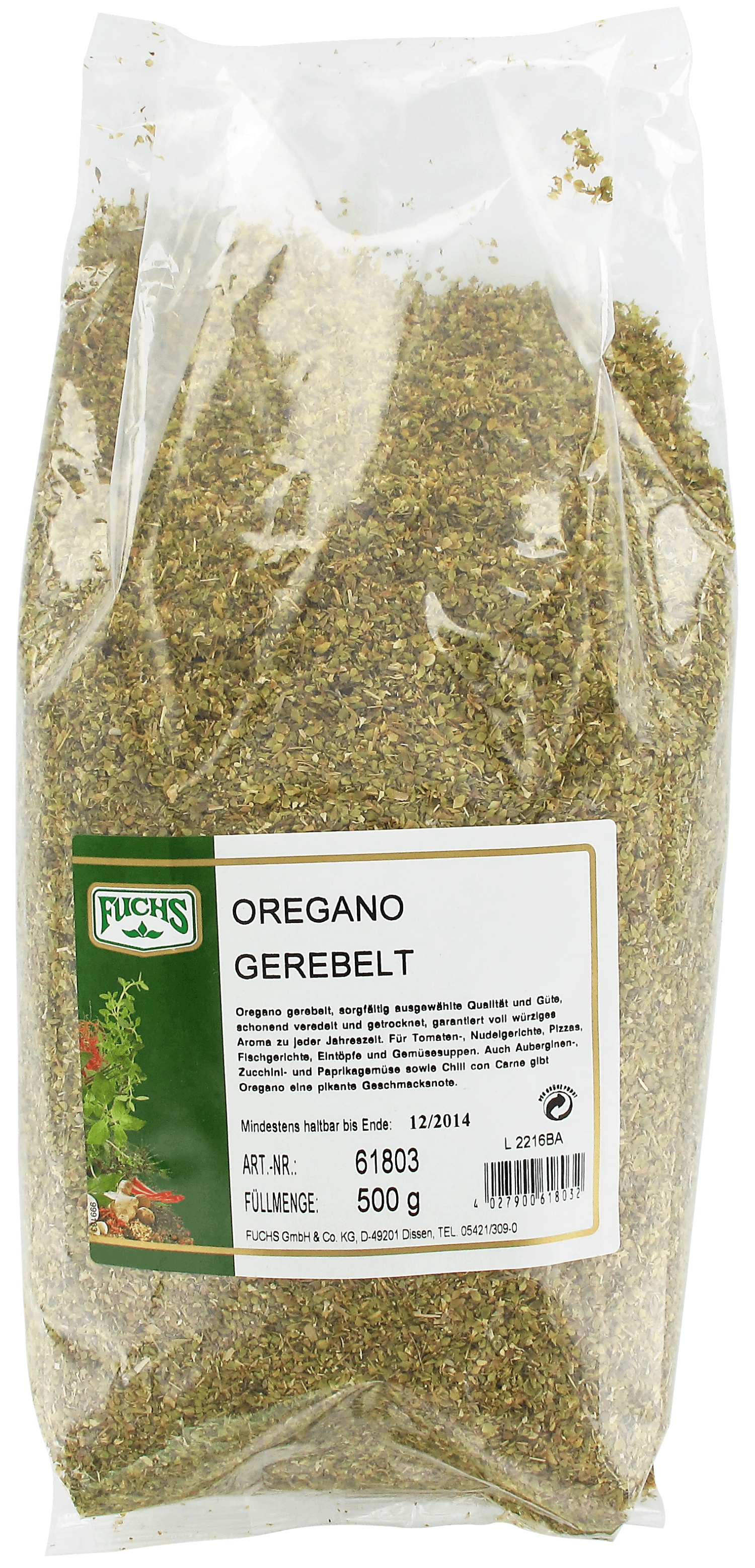 Fuchs Oregano Gefriergetrocknet (70g) 5 Fuchs Oregano Gefriergetrocknet (70g) – Bild 3