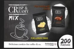 Hellma Kekse Crisp & Creamy Mix 200 Portionen (998 Gr) -Heimische Küche 192f2378 d343 49aa bf3e cef2fba1ccb3