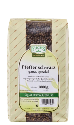 Fuchs Pfeffer Schwarz Ganz (500g) -Heimische Küche 1d22a0b0 6187 41be ad26 c5cfd5e167a0