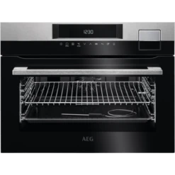 AEG 9000 SteamPro Dampfbackofen / Dampfreinigung / MaxiKlasse™ - Extra Großer Garraum (70 Liter) / Schwarz BSK792280B -Heimische Küche 21d58ef0 64b1 4135 b36b 9b605abc484a