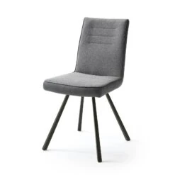 Stuhl Alessia E Grau Im 2er Set 4-Fuß Gestell Oval Konisch Anthrazit -Heimische Küche 25268c6d d3da 45bb bc10 3d86f720422e