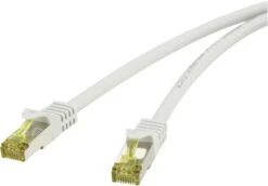 Renkforce CAT 6A (Rohkabel CAT 7) F/FTP Netzwerkkabel "Flex" Mit Bruchsicherer Rastnase 1 M -Heimische Küche 2952fc03 028b 4309 9e49 00db2cf3faec