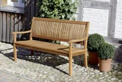Tarrington House Bank Bolton, FSC Eukalyptus-Holz, 160 X 69 X 88 Cm, 3-Sitzer, Wetterfest, Braun -Heimische Küche 2ee51bbf 419b 4d64 91a9 42d4e8ead2c9
