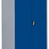 Stahl-Aktenschrank Metallschrank Abschließbar Werkzeugschrank 195 X 92,5 X 60cm Lichtgrau/Enzianblau 530361 -Heimische Küche 2ef19d12 566d 408e bf95 ce0469a6564f