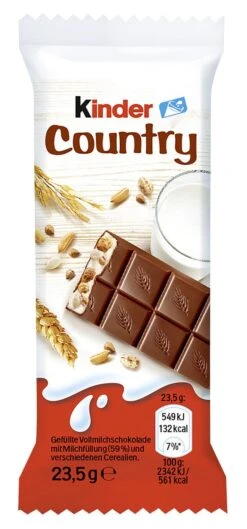 Kinder Country 40 X 23,5 G (940 G) -Heimische Küche 3a03a5b2 bfbc 4fee 894d f15369f38c5e