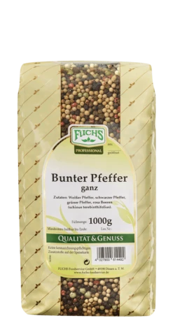 Fuchs Pfeffer Bunt Gewürzmischung Geschroten (1kg) -Heimische Küche 3cf1d114 1d62 44d9 a25d 513658e3c46d