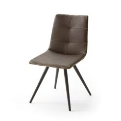 Stuhl Alessia E Grau Im 2er Set 4-Fuß Gestell Oval Konisch Anthrazit -Heimische Küche 3f747dda b0be 47ac bee1 1d9216ad4a25