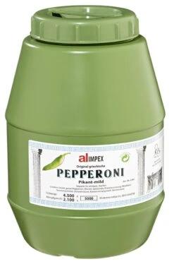 Alimpex Grüne Pfefferoni Scharf (2,65 L) -Heimische Küche 423b22be be73 41af a03a c00ff16d1967