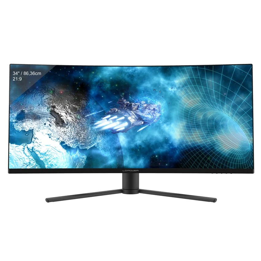 LC-Power LC-M35-UWQHD-120-C Computerbildschirm 88,9 Cm (35 Zoll) 3440 X 1440 Pixel UltraWide Quad HD Schwarz 4 LC-Power LC-M35-UWQHD-120-C Computerbildschirm 88,9 Cm (35 Zoll) 3440 X 1440 Pixel UltraWide Quad HD Schwarz – Bild 2