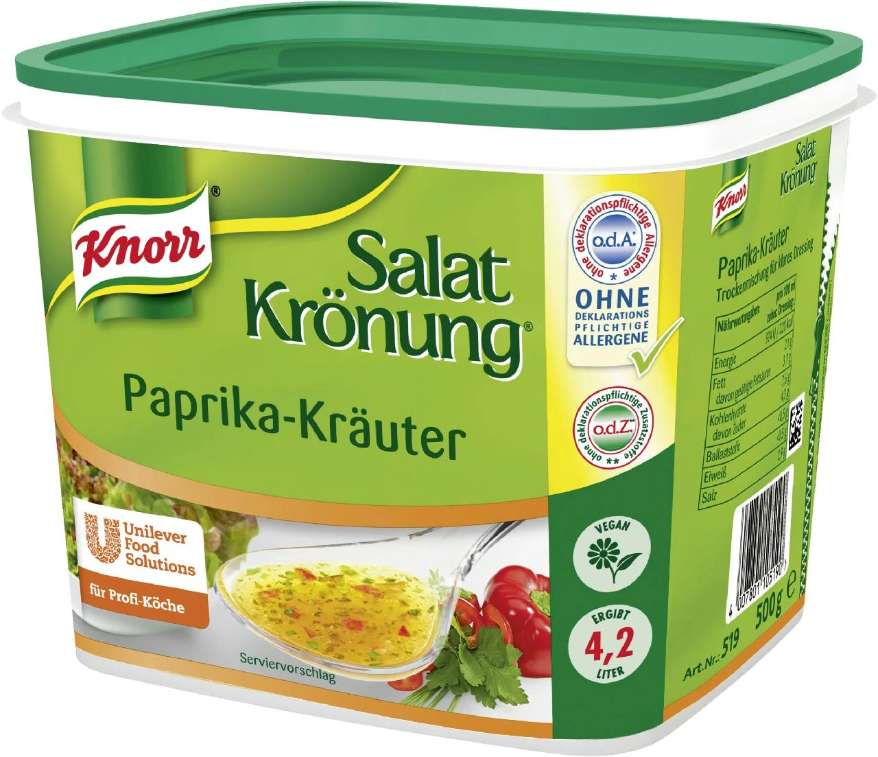Knorr Salatkrönung Konzentriert (1,05 Kg) 6 Knorr Salatkrönung Konzentriert (1,05 Kg) – Bild 4