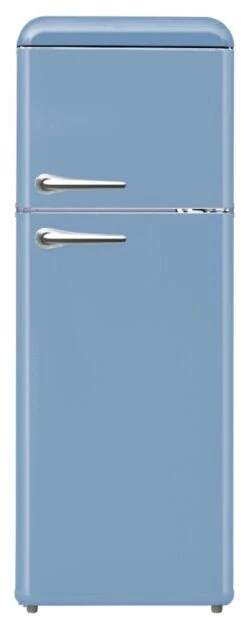 WOLKENSTEIN Retro-Kühl-Gefrierkombination WKG265RT LB, Blau, 250 Liter, 188cm Höhe -Heimische Küche 51f9040a 3987 46a3 8d07 e7cb35769812