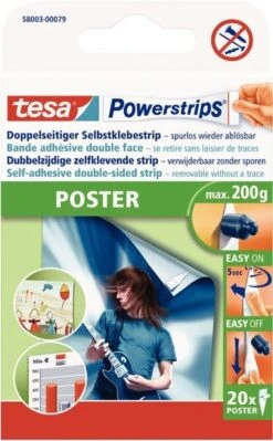 Tesa Powerbond® ULTRA STRONG PADS, Doppelseitige Montagepads, Hält Max. 6 Kg, 9 Stück, 60 X 20 Mm -Heimische Küche 538ef04d 8e51 4376 8478 3c7503537ad9