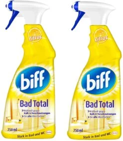 Biff Bad Total Zitrus Badreiniger Bad Reiniger Badezimmer 12x250 Ml Nachfüllpack -Heimische Küche 55fc464e cf11 4f75 8a90 ddeb0c13332b 2