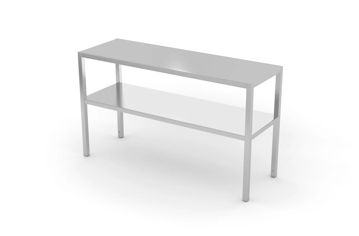 Edelstahl Gastro-Aufsatzbord Schmal | AISI 430 Qualität | HxBxT 70x60x40 6 Edelstahl Gastro-Aufsatzbord Schmal | AISI 430 Qualität | HxBxT 70x60x40 – Bild 4