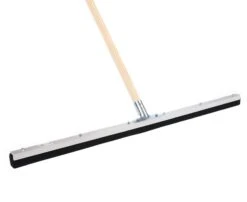 BawiTec Profi Wasserschieber 100cm Mit Stiel 160 Cm Xxl-Gummischieber Abzieher Schieber