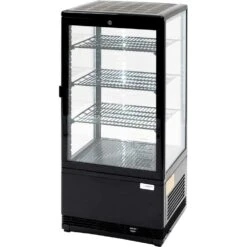 GastroHero Kühlvitrine ECO 78 Schwarz -Heimische Küche 68396c8e a5ea 43e0 8d64 c3904cd90dd7