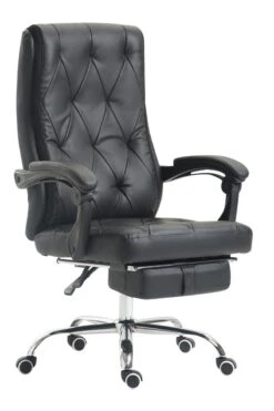 SIGMA Bürostuhl EC410, Aus PU, 59 X 70 X 108,5 Cm, Lederoptik Mit Sitzhöhenverstellung, Schwarz -Heimische Küche 6cec6f7f 7522 4b22 b1b0 d67a90c02cbd