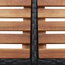 VidaXL Whirlpool-Umrandung Quadratisch 268×268×55 Cm Poly Rattan -Heimische Küche 6dd77f73 19b9 46c4 9084 008f7645f114