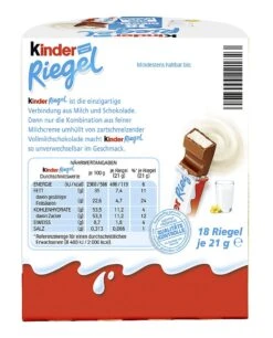 Kinder Schokoladenriegel 18 Riegel (378 G) -Heimische Küche 6faeff15 fa0d 4e10 bf30 b6c9758d0fd6