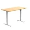 SIGMA Elektrisch Höhenverstellbarer Schreibtisch, P2-Grade Spanplatte, 160 X 80 X 71 ~ 121 Cm (B X L X H) Einzelmotor 2-stufig (25 Mm/s) -Heimische Küche 73da61bd c022 464c 8e0a 640dd2e6cf20