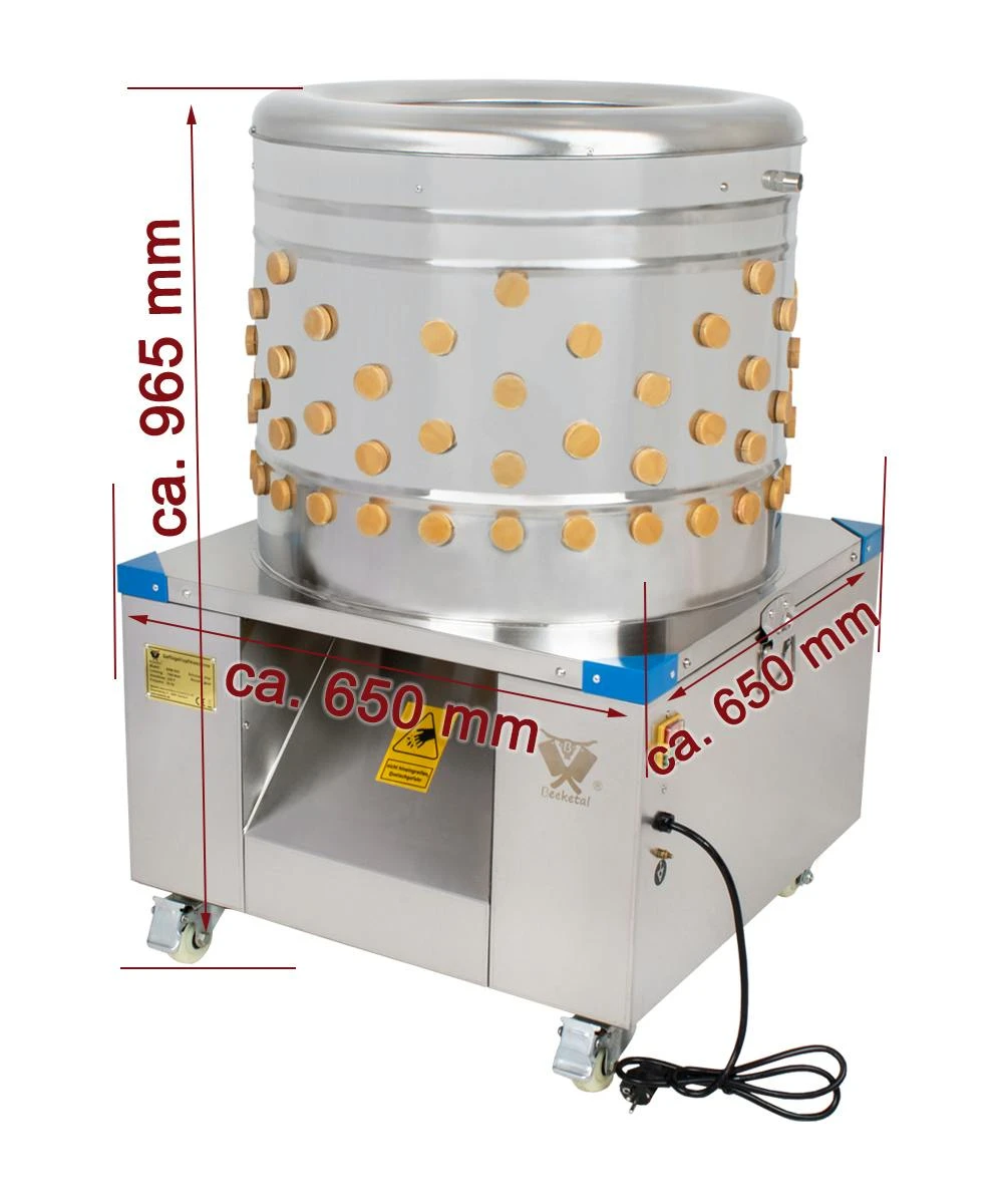Beeketal Geflügelrupfmaschine Rupfmaschine Nassrupfmaschine - BRM1800 9 Beeketal Geflügelrupfmaschine Rupfmaschine Nassrupfmaschine - BRM1800 – Bild 7