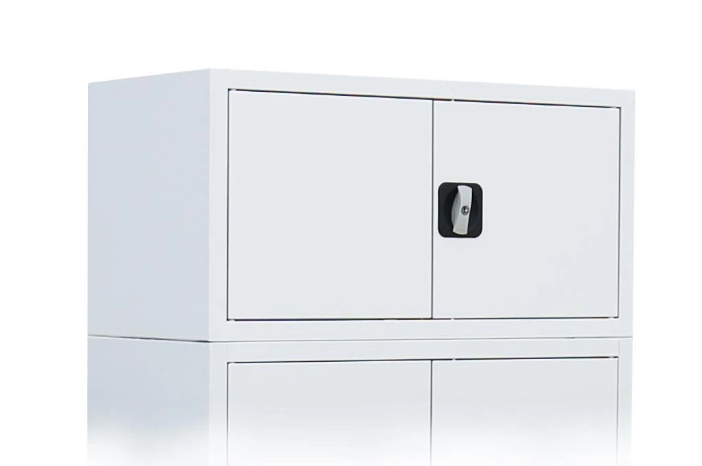 Aufsatzschrank Mit Rollladen Und Zylinderschloss 450 X 1000 X 457 Mm Grau 555400 5 Aufsatzschrank Mit Rollladen Und Zylinderschloss 450 X 1000 X 457 Mm Grau 555400 – Bild 3