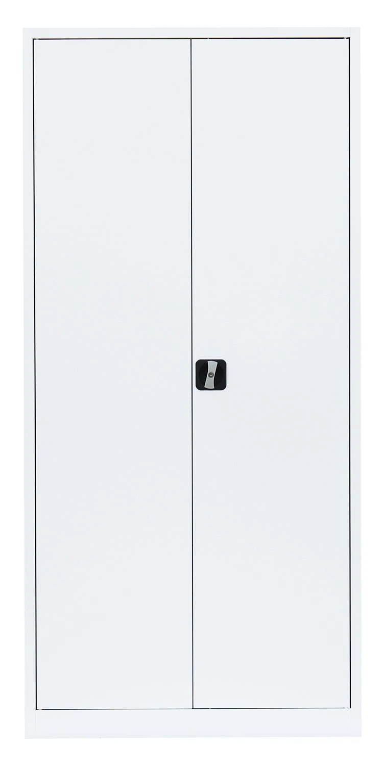 Stahl-Aktenschrank Metallschrank Abschließbar Werkzeugschrank 195 X 92,5 X 60cm Weiß 530367 4 Stahl-Aktenschrank Metallschrank Abschließbar Werkzeugschrank 195 X 92,5 X 60cm Weiß 530367 – Bild 2