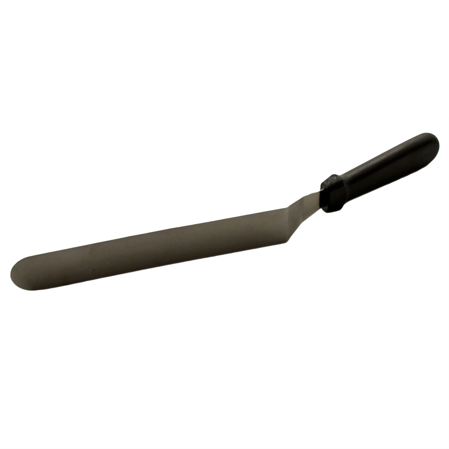 Tortenheber/ Tortenmesser/ Winkelpalette Aus Edelstahl - 25,5 Cm Schwarzer Griff 9 Tortenheber/ Tortenmesser/ Winkelpalette Aus Edelstahl - 25,5 Cm Schwarzer Griff – Bild 7