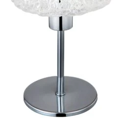 Nacht Tisch Leuchte Geflecht Beistell Lese Wohn Zimmer Beleuchtung Chrom Lampe Globo 24696 -Heimische Küche 8657cfc2 7c05 4e4b b181 87db36280be3