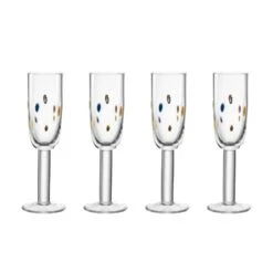 Ritzenhoff & Breker JASPER Sektglas 210 Ml 4er Set -Heimische Küche 87dc056a 13f4 4f53 9787 f3b7e41feb77