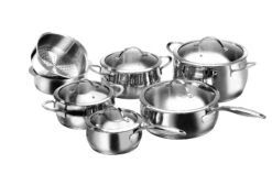 Töpfe Set Mit Glasdeckel, 12 Stück 11 Töpfe Set Mit Glasdeckel, 12 Stück -Heimische Küche 95b83e78 f69d 471b b058 308ff5159270