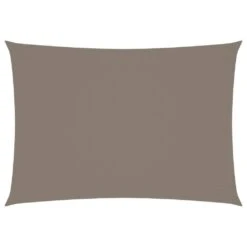 VidaXL Sonnensegel Oxford-Gewebe Rechteckig 3x4 M Taupe