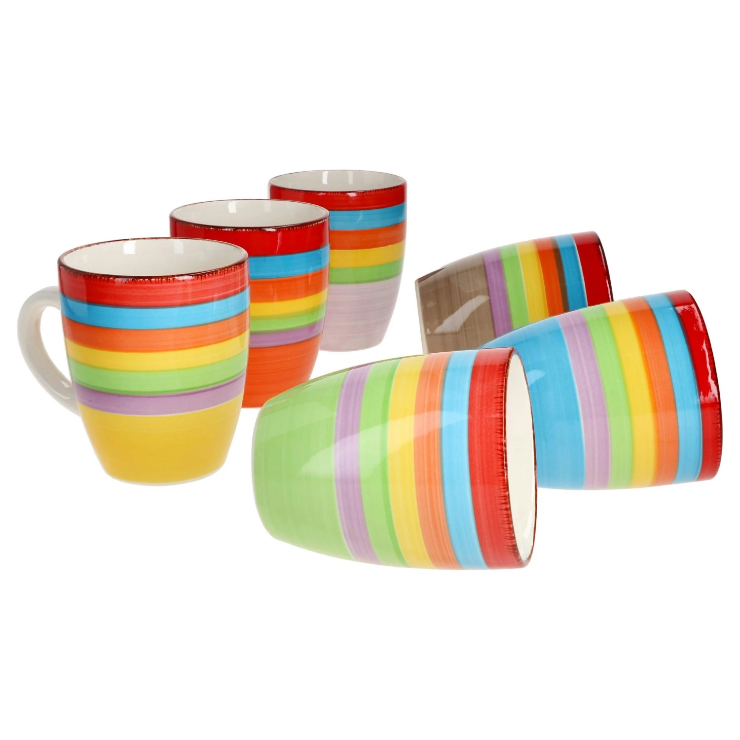6er Set Kaffeebecher Ibiza Rainbow Summer - 24326544 8 6er Set Kaffeebecher Ibiza Rainbow Summer - 24326544 – Bild 6