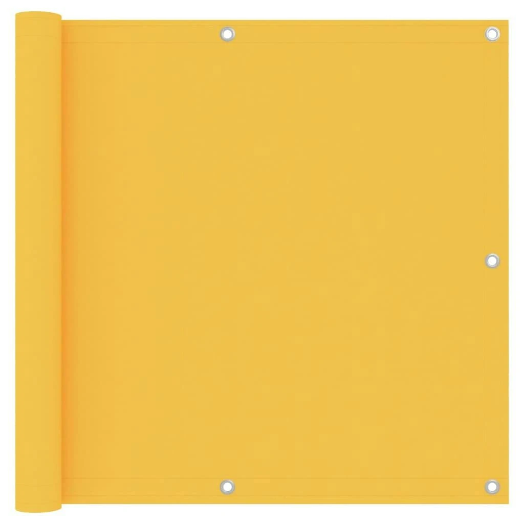 VidaXL Balkon-Sichtschutz Taupe 90x600 Cm Oxford-Gewebe 4 VidaXL Balkon-Sichtschutz Taupe 90x600 Cm Oxford-Gewebe – Bild 2