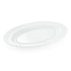 WAS Germany - Platte Wave, 35 X 24,5 Cm, Opalglas (9272350)