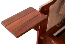 Strandkorb Komplettset - Bene Living - Schaalsee Mahagoni - PE Grau - Modell 582 - Inkl. Liftersystem -Heimische Küche a20e07fc f03d 4920 aece 50590a4cd59a