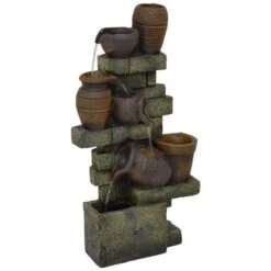 Skyriver Gartenbrunnen Zimmerbrunnen Indoor Outdoor LED Warmweiß 10 M Kabel Verzinkt Bronze-Optik Bronze -Heimische Küche a8e9c944 2a1e 40ca a992 57729d585656