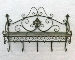 DanDiBo Garderobe Malega 12205 Wandgarderobe 60 Cm Kleiderhaken Wandregal Regal Haken -Heimische Küche ac86f5eb 1d28 452e ace0 11a9becd6f12