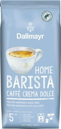 Dallmayr Kaffeebohnen Home Barista Crema Dolce (1 Kg)