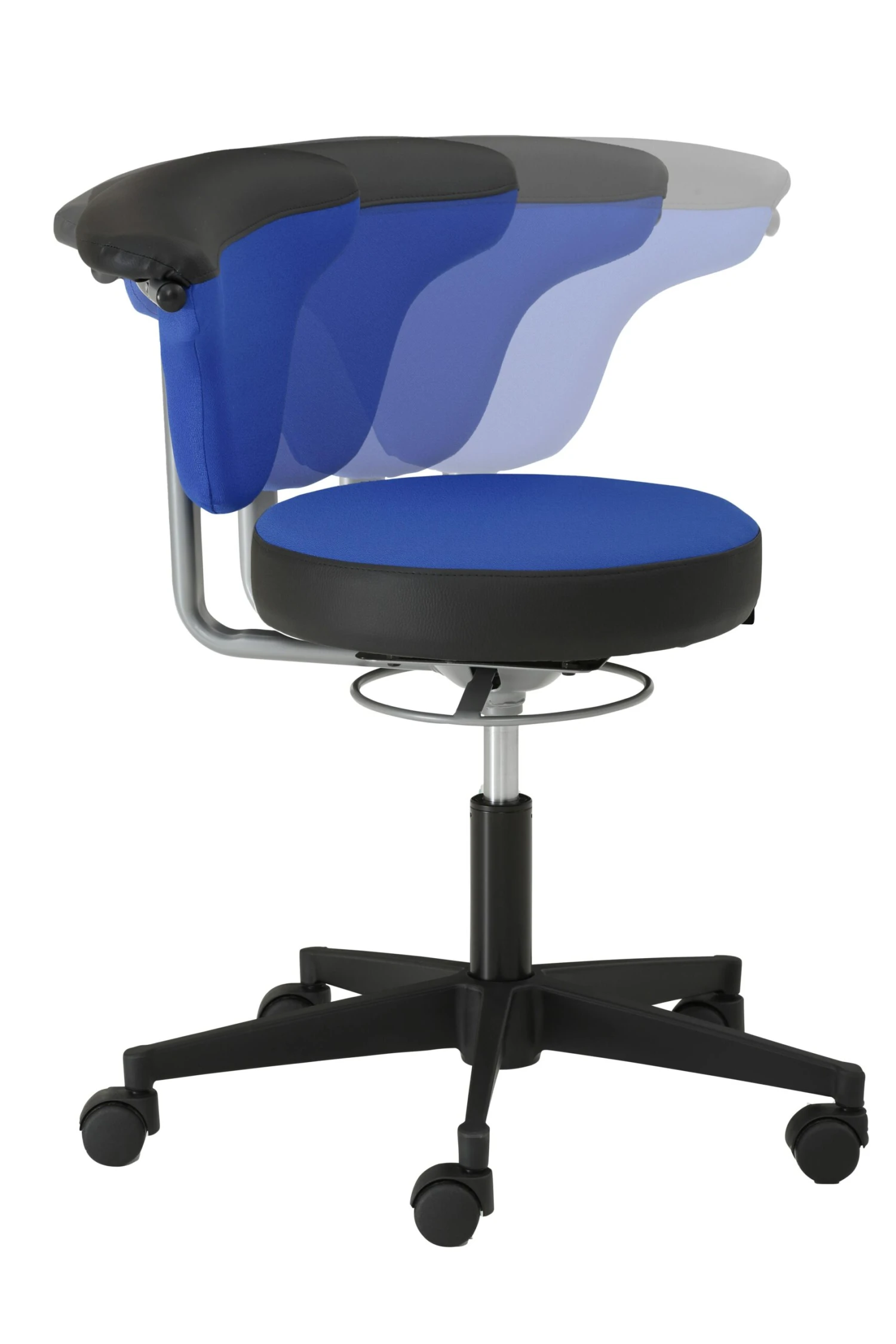 Mayer Sitzmöbel, Funktionsdrehstuhl MyTORRO SIT, Dunkelgrün/Brillantschwarz, 1351_753 7 Mayer Sitzmöbel, Funktionsdrehstuhl MyTORRO SIT, Dunkelgrün/Brillantschwarz, 1351_753 – Bild 5