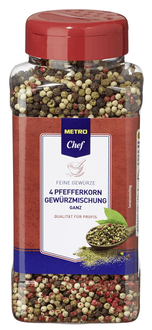METRO Chef 4 Pfeffer Gewürzmischung Ganz (150 G) 5 METRO Chef 4 Pfeffer Gewürzmischung Ganz (150 G) – Bild 3