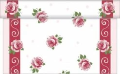 Sovie HOME Tischläufer Johanna Aus Linclass® Airlaid 40 Cm X 4,80 M, 1 Stück - Rosen Blumen Frühling Sommer -Heimische Küche b3ba5f70 04be 4310 a52c ef3e3667e40e