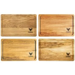 FENNEK Großes Schneidebrett (Eiche) - 40x25cm -Heimische Küche c1dbd838 f410 4232 b0f3 5f00e17d79dc