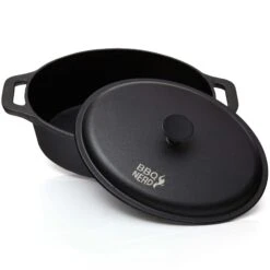 BBQ-Nerd© 6er Set Mini Dutch Oven | Kleiner Gusseisentopf Mit Deckel 11x5cm Für Grill, Feuerstelle, Backofen, Herd ǀ Serviertöpfe Kochtopf Schmortopf -Heimische Küche c53e43bc 0f4d 4066 8309 3787205755fa