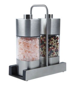 WIBERG Menage Mit Salz- Und Pfeffermühle Menage Aus Rostfreiem Edelstahl Und ABS Kunststoff (205 G) 8 WIBERG Menage Mit Salz- Und Pfeffermühle Menage Aus Rostfreiem Edelstahl Und ABS Kunststoff (205 G) -Heimische Küche d344b351 b1ed 403d 8697 b83372a46136 1