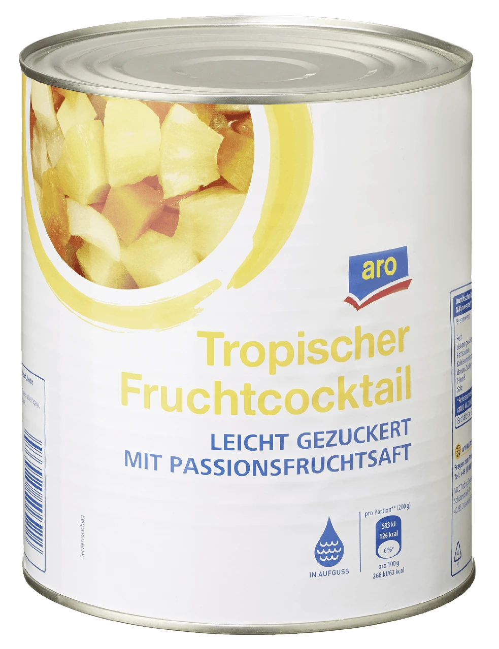 Aro Tropischer Fruchtcocktail (850 Ml) 5 Aro Tropischer Fruchtcocktail (850 Ml) – Bild 3