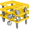 5 Stück Transportroller Für Kisten 60 X 40 Cm Mit 4 Lenkrollen In Gelb -Heimische Küche d706bd8a 3218 40fe 82db a31a21e3da09