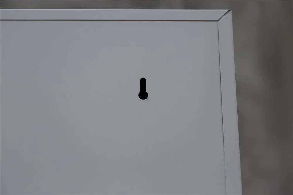 Aktenschrank Metallschrank Abschließbar Lichtgrau/Anthrazit 2 Fachböden 1200 X 800 X 383 Mm 530298 9 Aktenschrank Metallschrank Abschließbar Lichtgrau/Anthrazit 2 Fachböden 1200 X 800 X 383 Mm 530298 – Bild 7